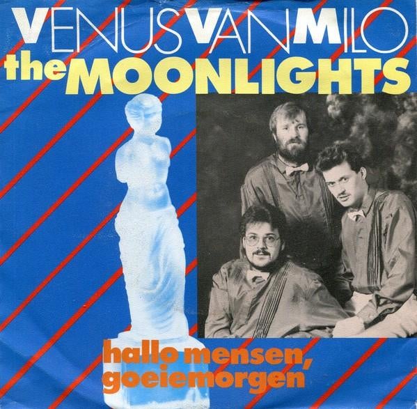 Vinylsingles the moonlights gezocht, Cd's en Dvd's, Ophalen of Verzenden, Zo goed als nieuw, Overige formaten, Levenslied of Smartlap