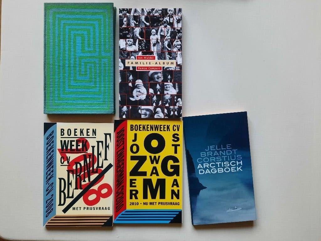 Boekenweekgeschenken, 5 stuks, uit '59, '99, '08, '10 en '14, Ophalen of Verzenden, Gelezen, Diverse auteurs