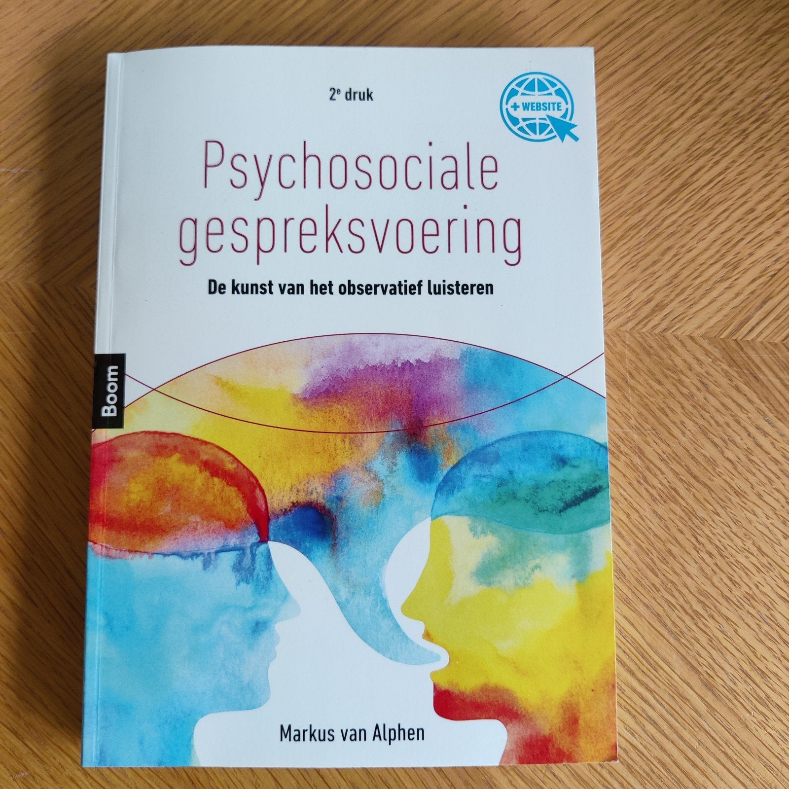 Psychosociale gespreksvoering - Markus van Alphen, Ophalen of Verzenden, Zo goed als nieuw, Klinische psychologie, Markus van Alphen