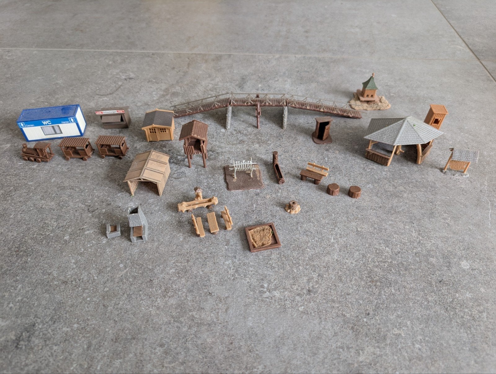 Modelspoorbaan Accessoires - Gebouwen en Bruggen, Ophalen of Verzenden, Gebruikt, Brug, Tunnel of Gebouw, Overige merken