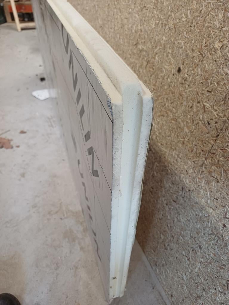 Unilin PIR Hardschuim Isolatieplaat 40mm met folielaag, Ophalen