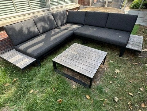 Loungebank Intratuin Orfeo, Tuin en Terras, Ophalen, 4 zitplaatsen, Gebruikt, Bank