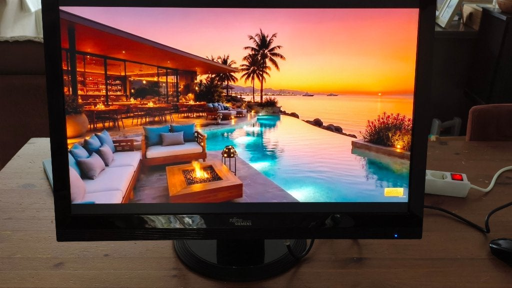 Fujitsu Siemens AMILO SL 3260W 26 inch monitor, Ophalen, DVI, Gebruikt, IPS