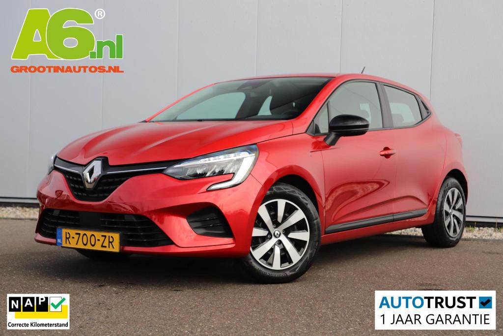 Renault Clio 1.0 TCe 90 Equilibre Carplay Android Navigatie, Auto's, Renault, Voorwielaandrijving, Gebruikt, Euro 6, 580 kg