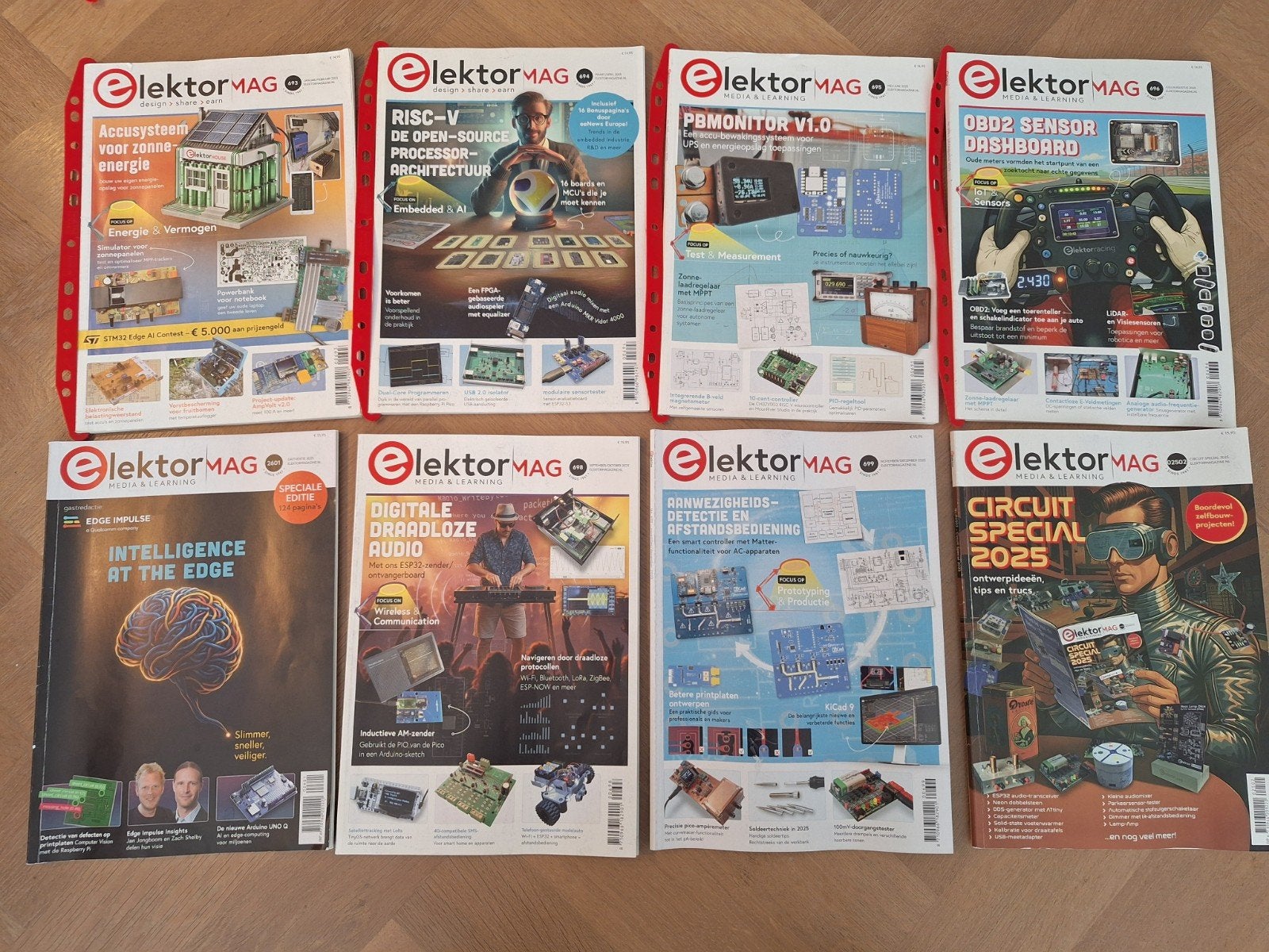 Elektor 8x, Boeken, Ophalen of Verzenden, Zo goed als nieuw