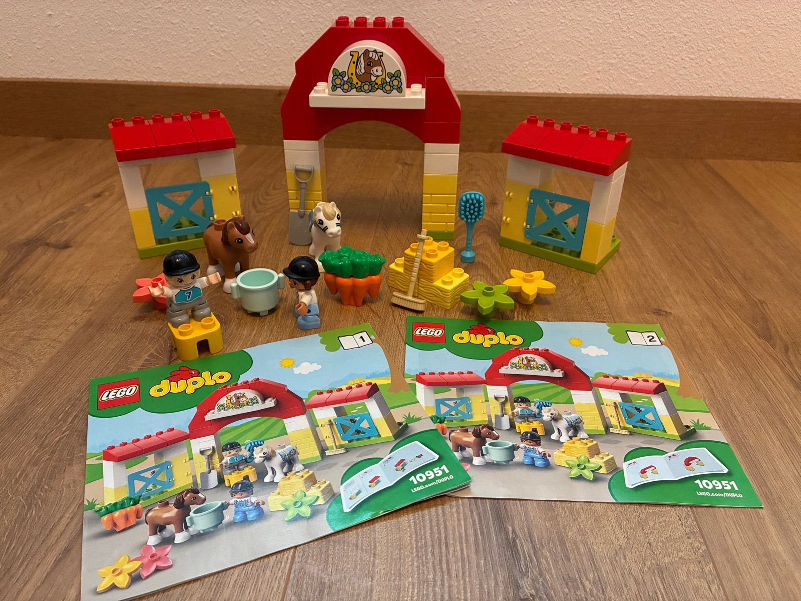 LEGO Duplo Paardenverzorging 10951 - Complete set, Ophalen, Overige thema's, Zo goed als nieuw, Compleet