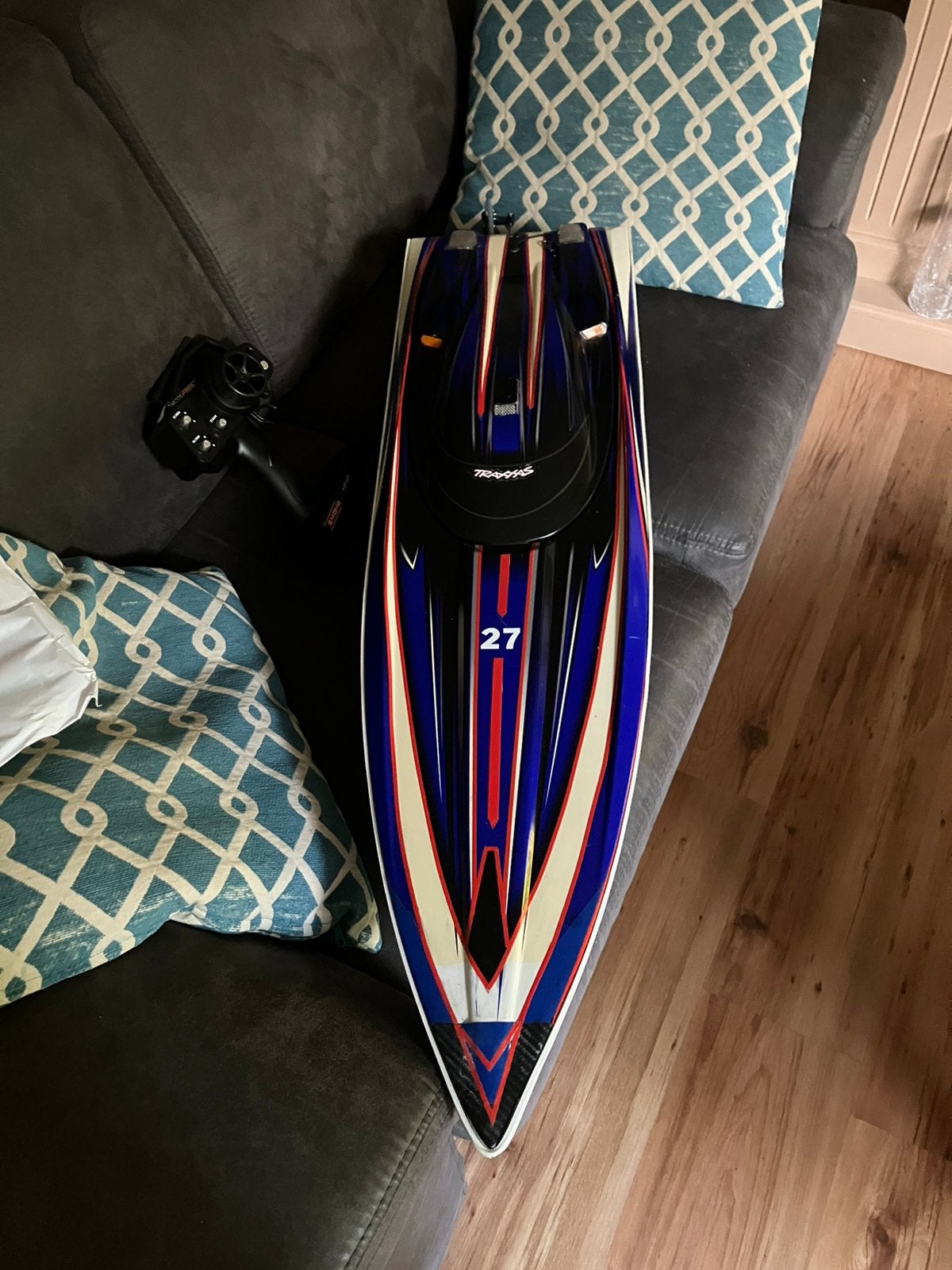 Traxxas spartan, Ophalen of Verzenden, Gebruikt, 1:32 tot 1:50