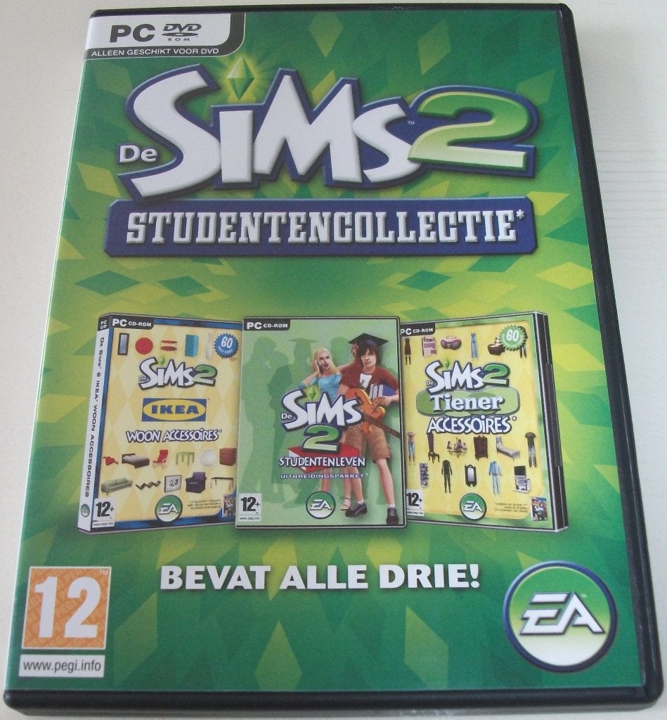 PC Game *** SIMS 2 *** Studentencollectie, Avontuur, Gebruikt, Overige typen, Ophalen of Verzenden