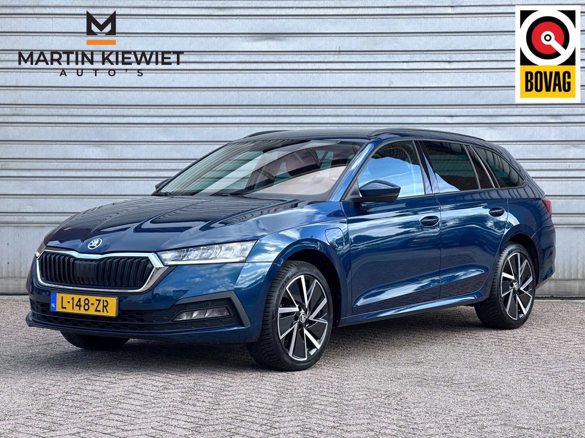 Skoda Octavia Combi 1.4 TSI iV PHEV Business Edition|18"|Get, Auto's, Dealer onderhouden, Stof, Gebruikt, 150 pk