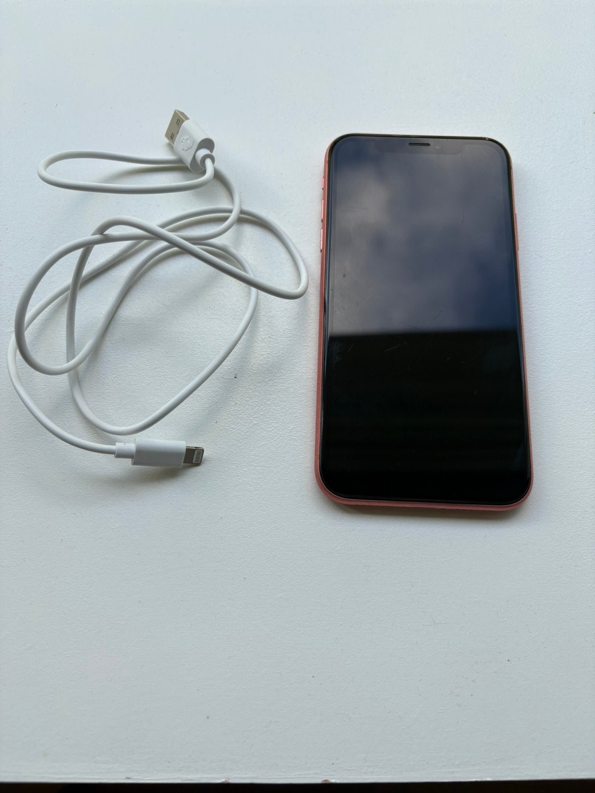 iPhone XR koraal 64 GB, Gebruikt, IPhone XR, Ophalen of Verzenden, Zonder abonnement