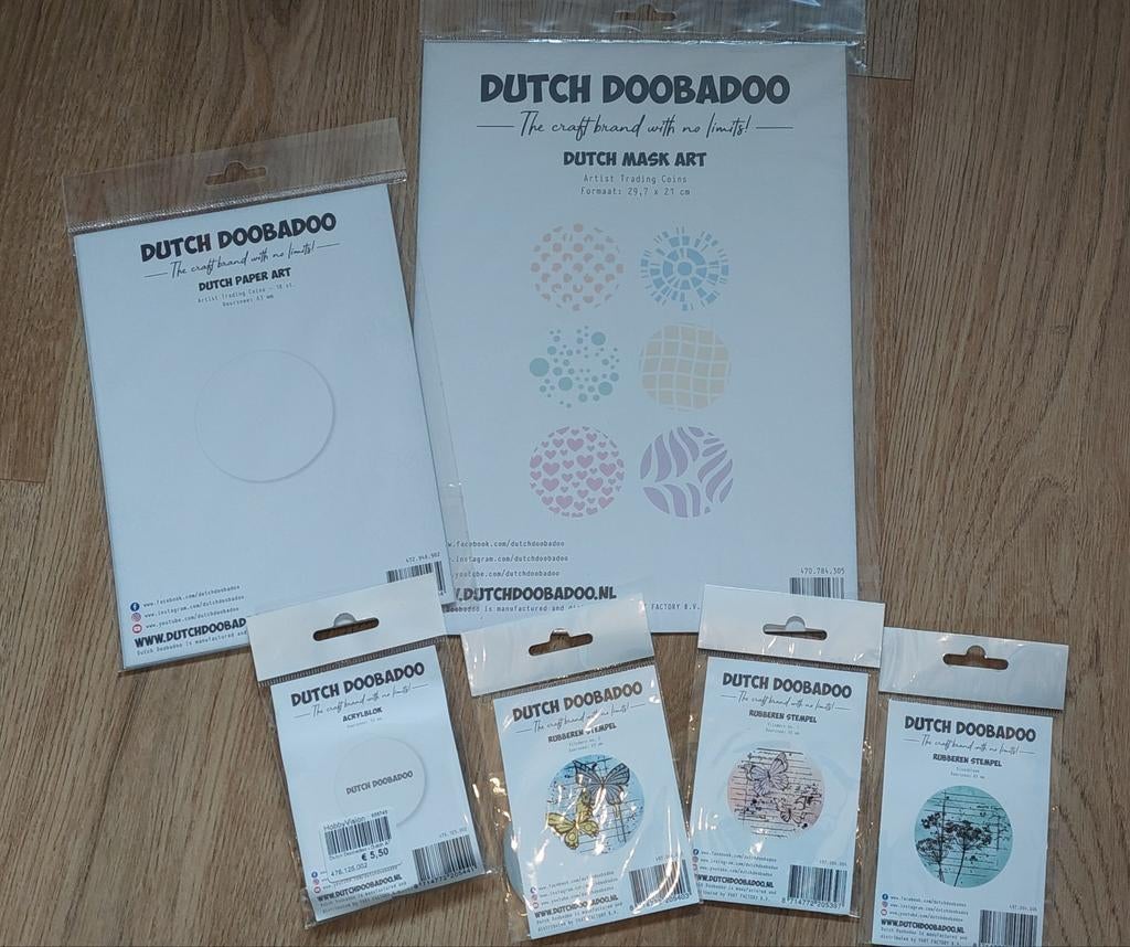 Pakket Dutch doobadoo (artist trading) coins , nieuw!, Ophalen of Verzenden, Nieuw