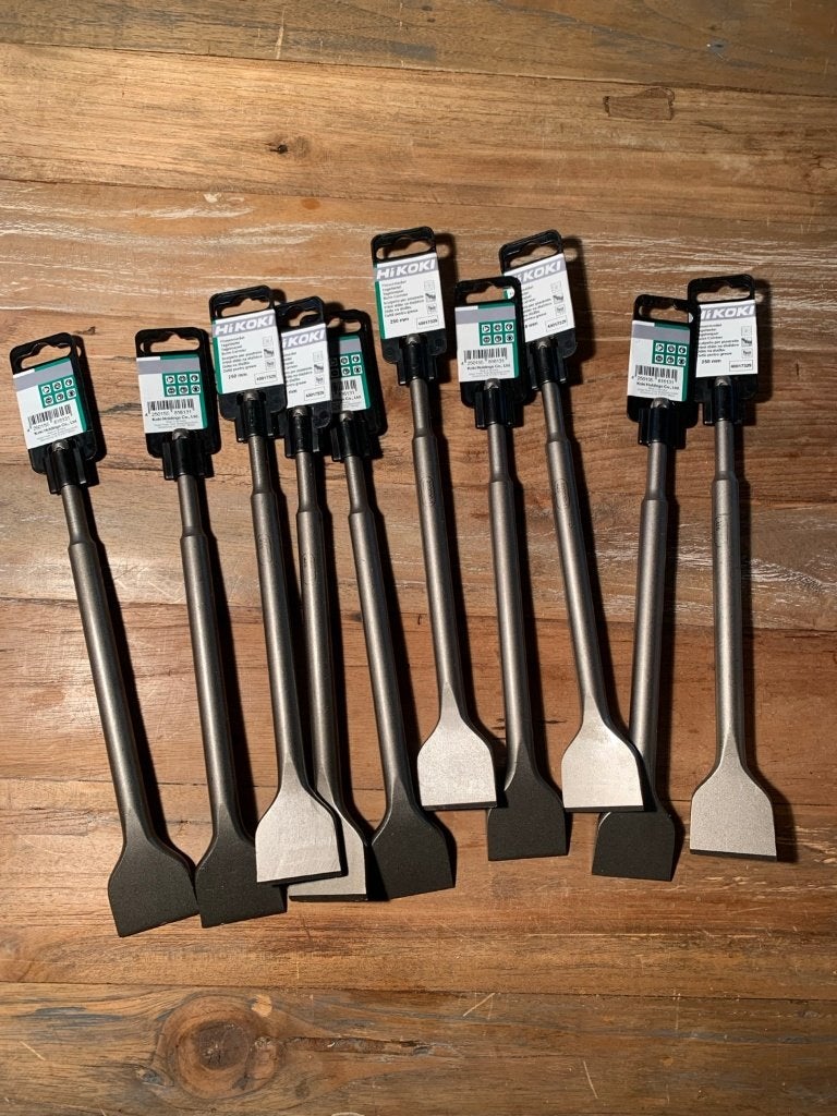 Tegelbeitel SDS-Plus 40x250mm NIEUW 10x HiKOKI beitel, HiKOKI Powertools Netherlands B.V., Overige merken, NL-info@koki-group.com