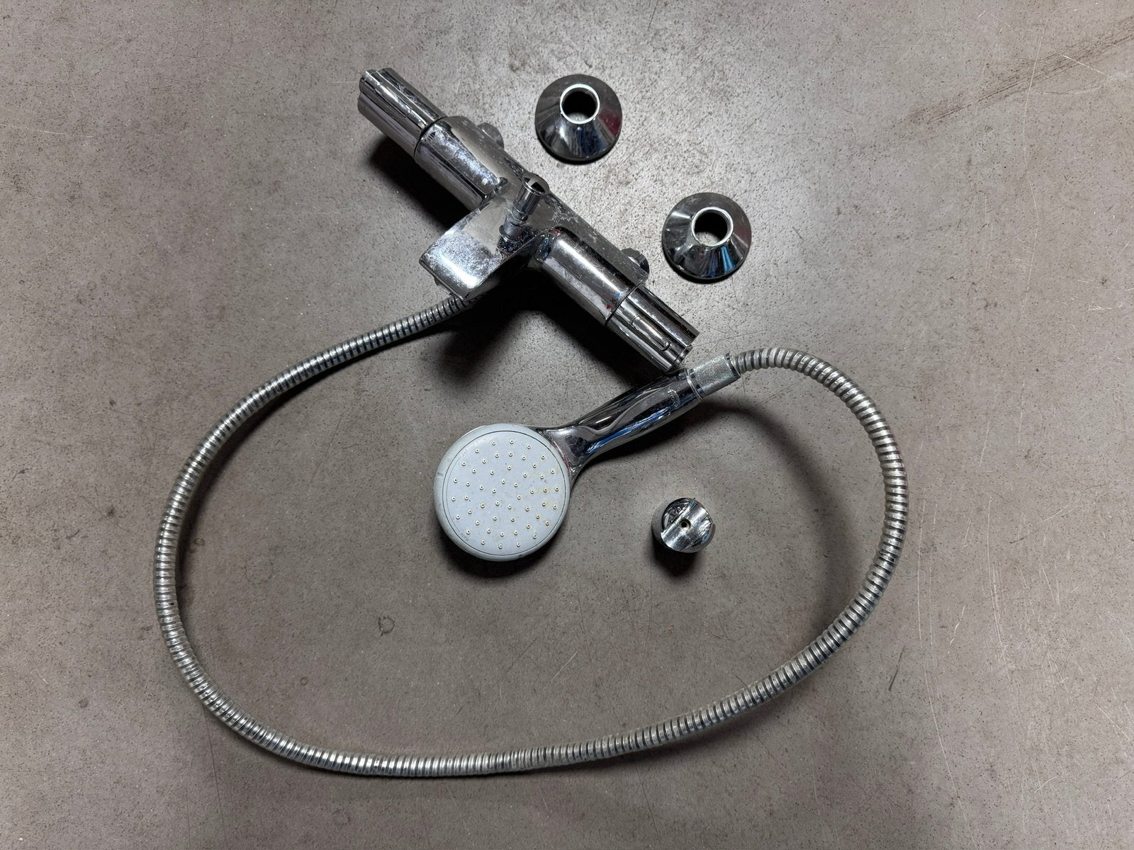 Thermostaat kraan douche Grohe mengkraan, Doe-het-zelf en Verbouw, Sanitair, Ophalen of Verzenden, Gebruikt, Chroom, Douche