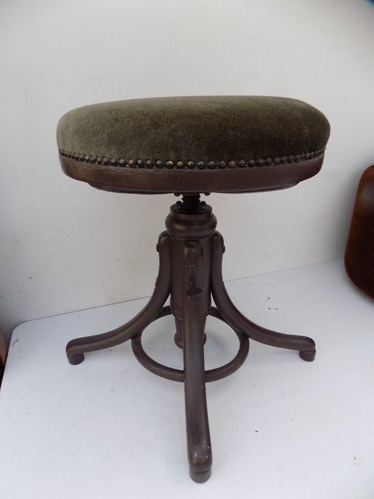 Pianokruk Thonet 1900 antiek brocante vintage, Ophalen of Verzenden, Gebruikt