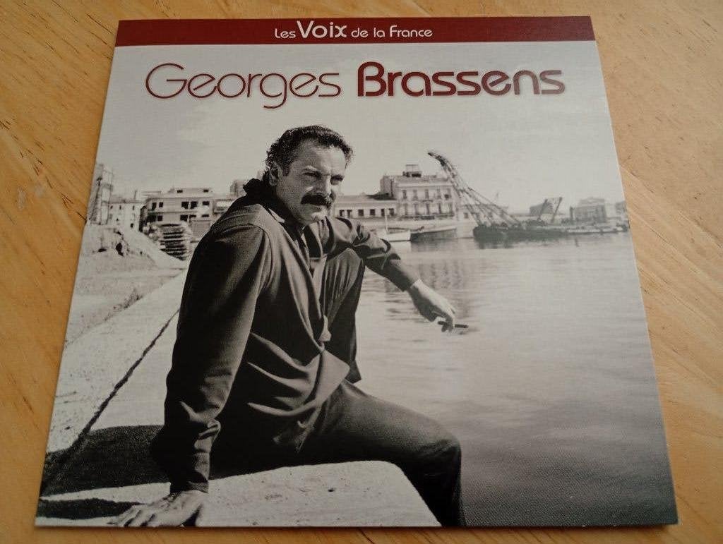 CD Georges Brassens - Les Voix De La France, Verzenden, Zo goed als nieuw