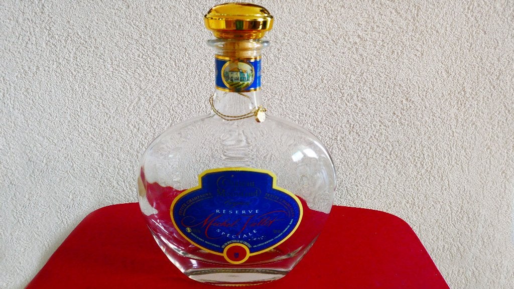 Decoratieve sierfles - Chateau Montifaud Cognac, Ophalen of Verzenden