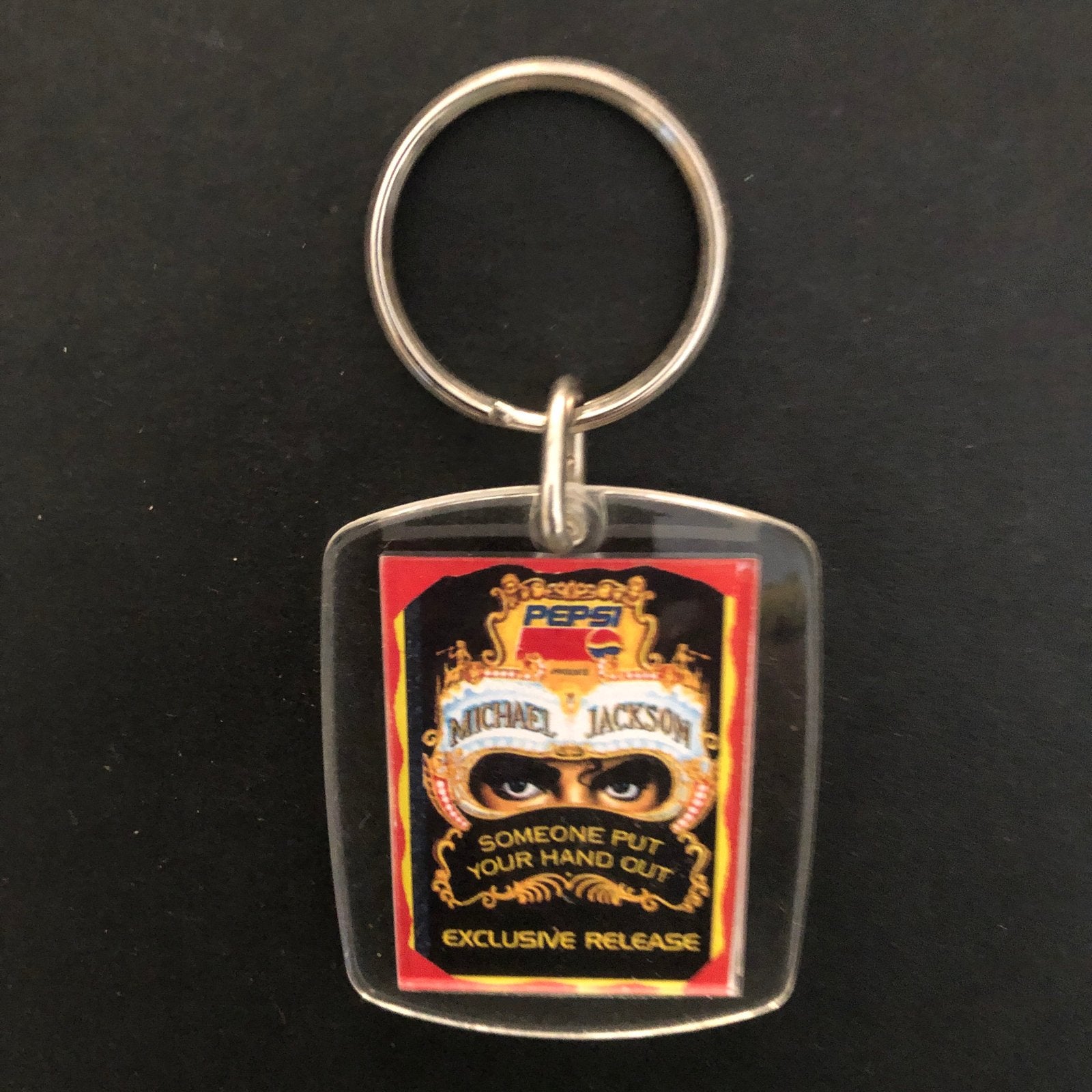 Michael Jackson Pepsi Sleutelhanger - Exclusieve Uitgave, Ophalen of Verzenden, Zo goed als nieuw, Merk