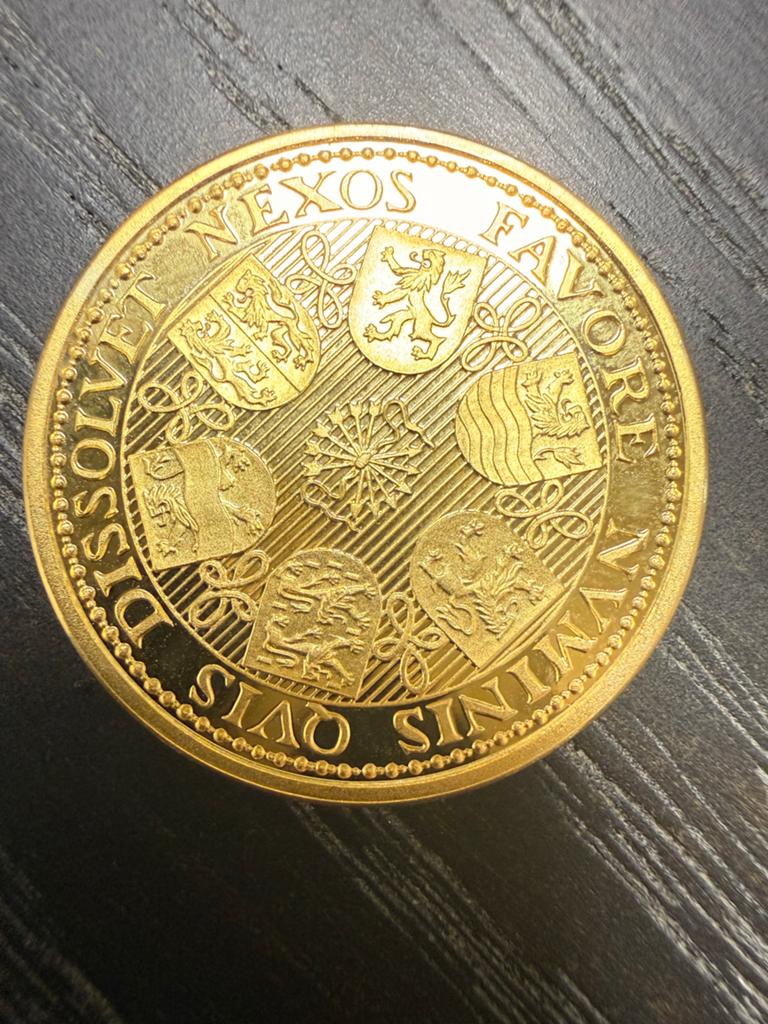 Gouden Herdenkingsmunt Provincie Groningen 1594-1994, Koningin Beatrix, Losse munt, Goud, Overige waardes