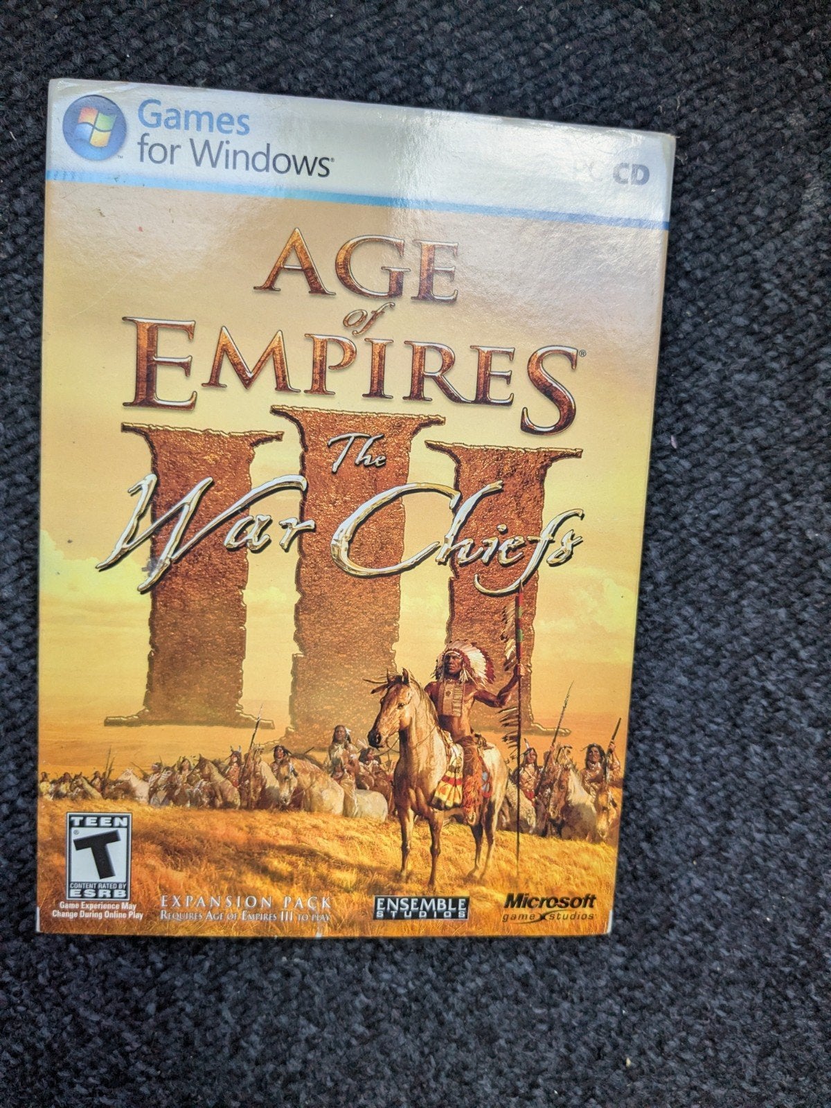 Age of Empires III: The War Chiefs - PC CD-ROM, Online, Gebruikt, Ophalen of Verzenden, 3 spelers of meer