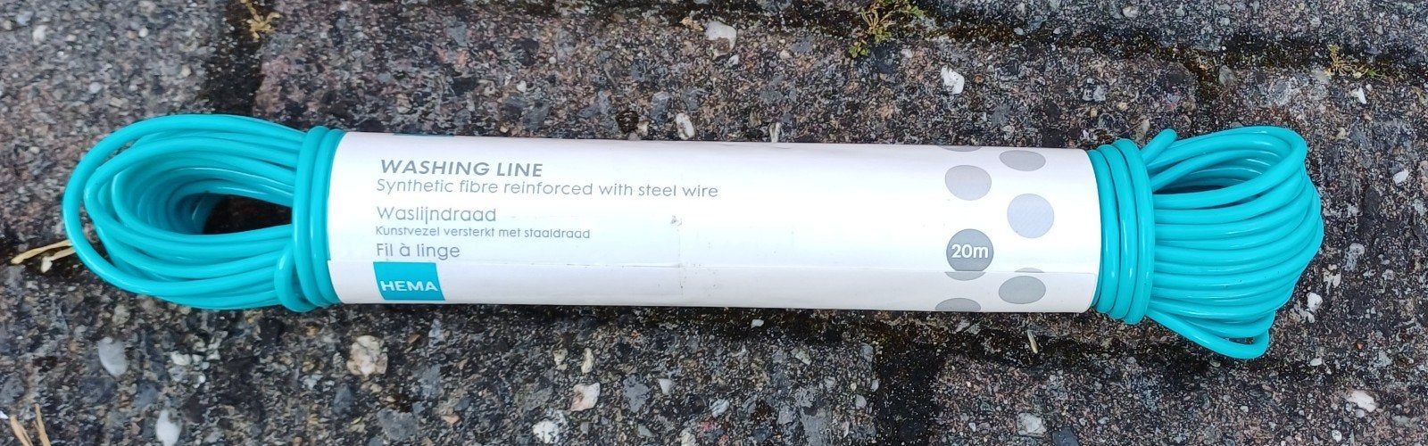 Gratis Waslijn 20m - HEMA, Ophalen, Nieuw