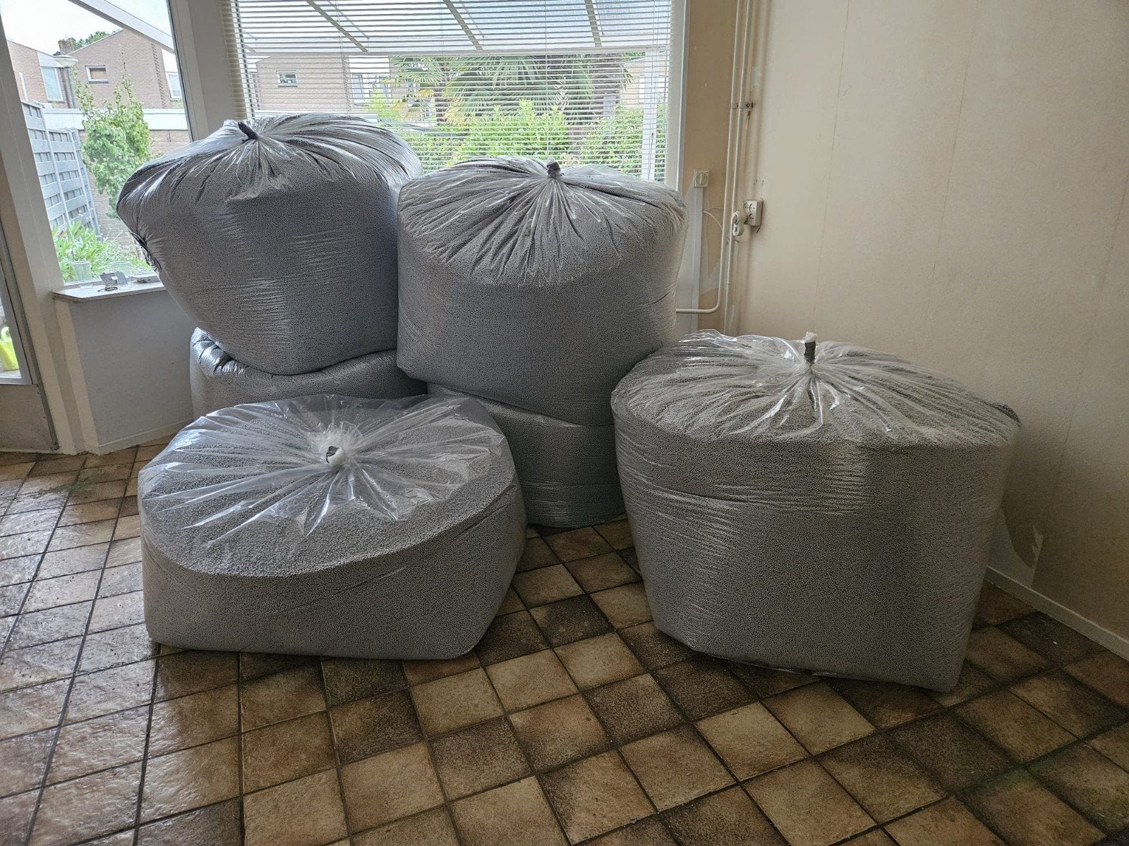 EPS-Parels Isolatie, Ophalen, 5 tot 10 m², Zo goed als nieuw, Vloerisolatie