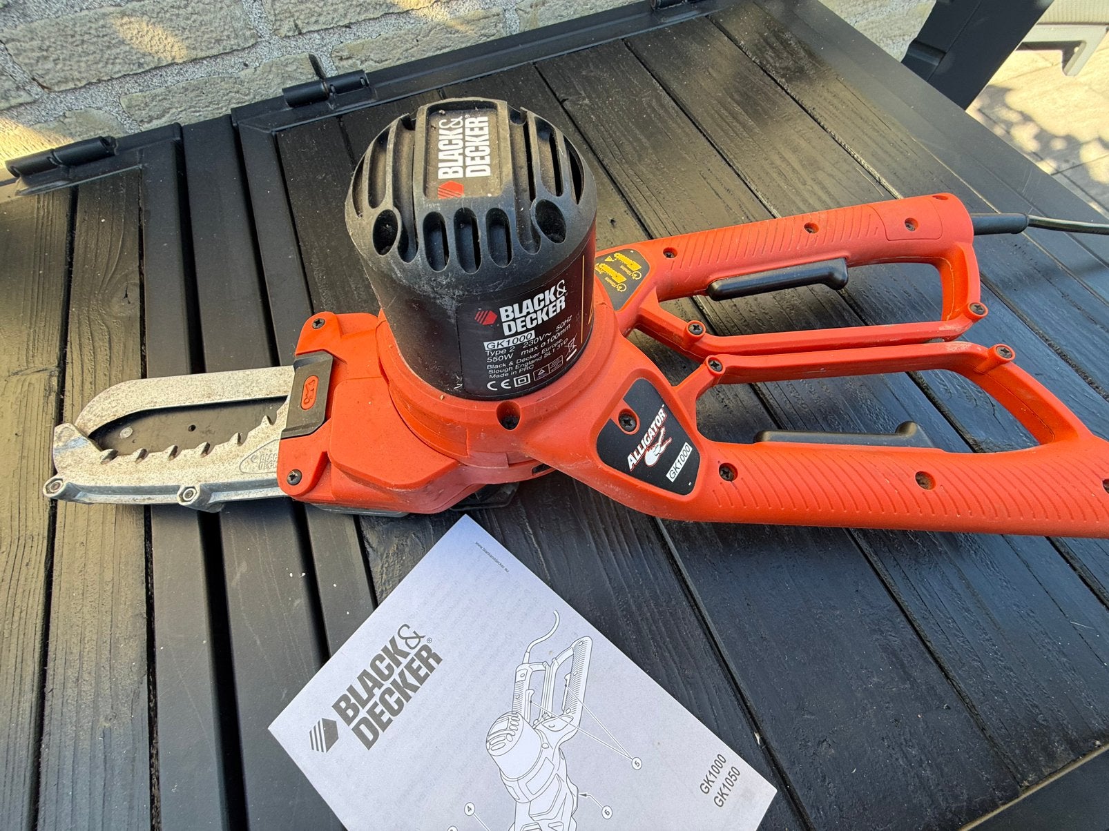 Black&Decker GK1000 Alligator kettingzaag