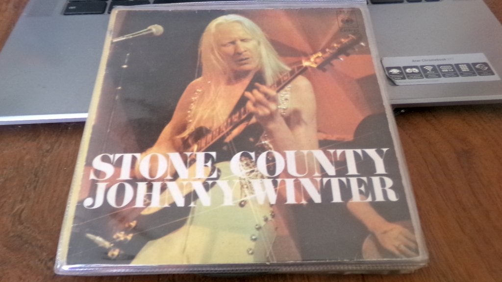 Johnny Winter – Stone County / Mala Situacion = Bad Luck, Ophalen of Verzenden, Gebruikt, Pop