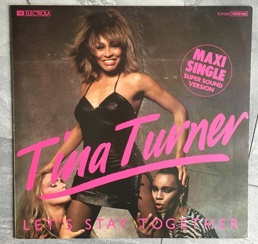 Tina Turner op 2 Maxi singles ., Cd's en Dvd's, Vinyl Singles, Zo goed als nieuw, Rock en Metal, Overige typen, Fotohoes, Inclusief binnenhoes