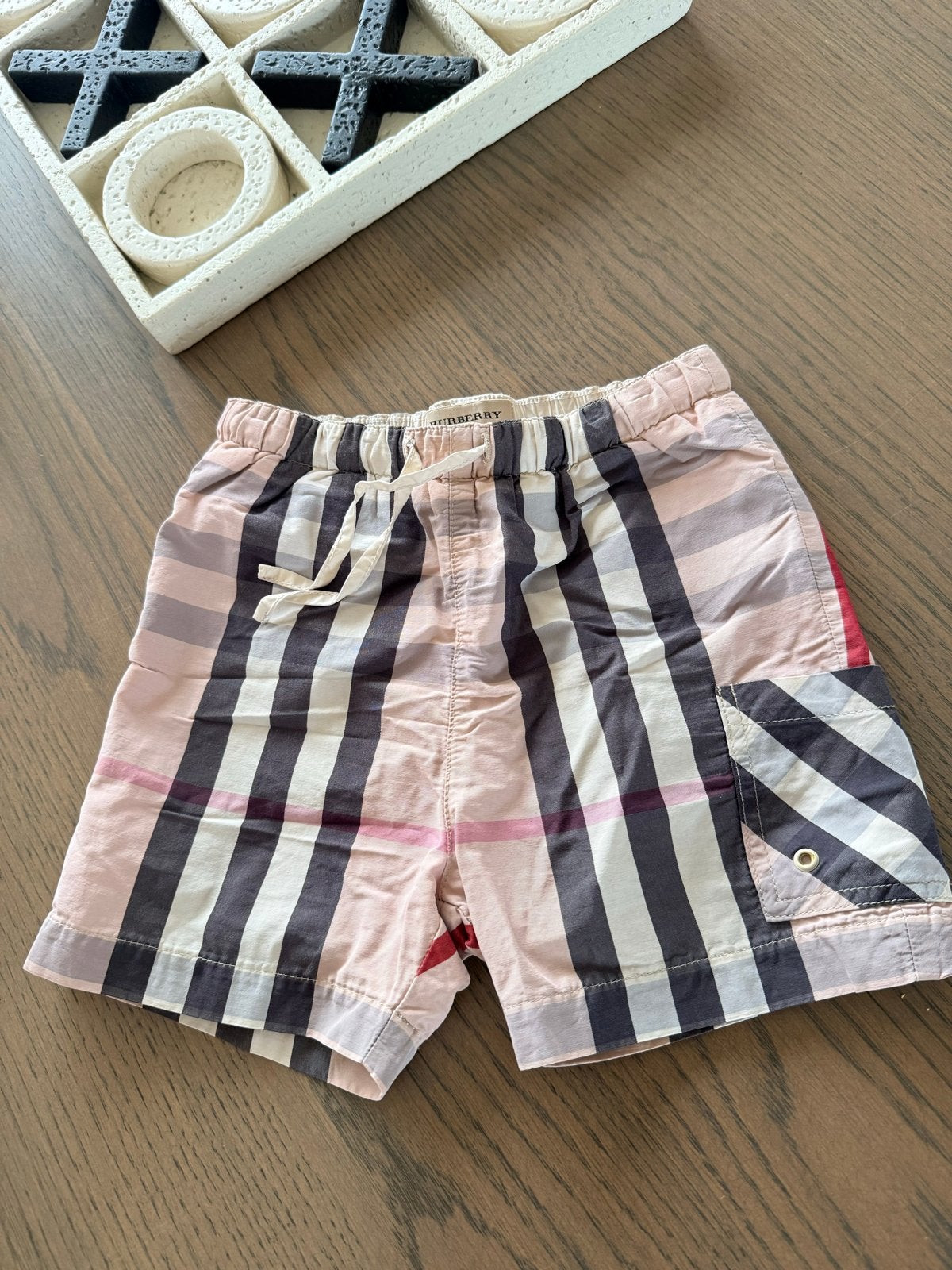 Burberry zwembroekje maat 86/92 (valt groter), Jongetje of Meisje, Ophalen of Verzenden, Zo goed als nieuw, Zwembroek