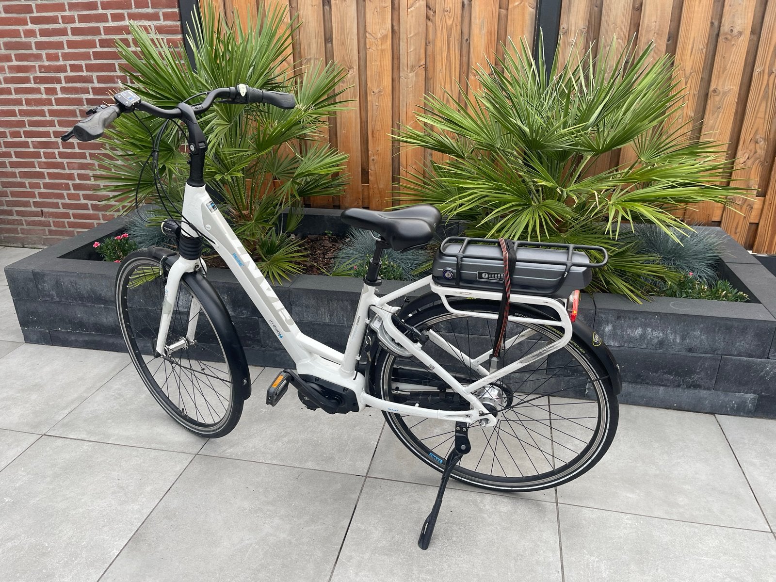 Nette Giant Prime E+ Elektrische Fiets Yamaha Middenmotor, Gebruikt, Minder dan 47 cm, 30 tot 50 km per accu, Giant