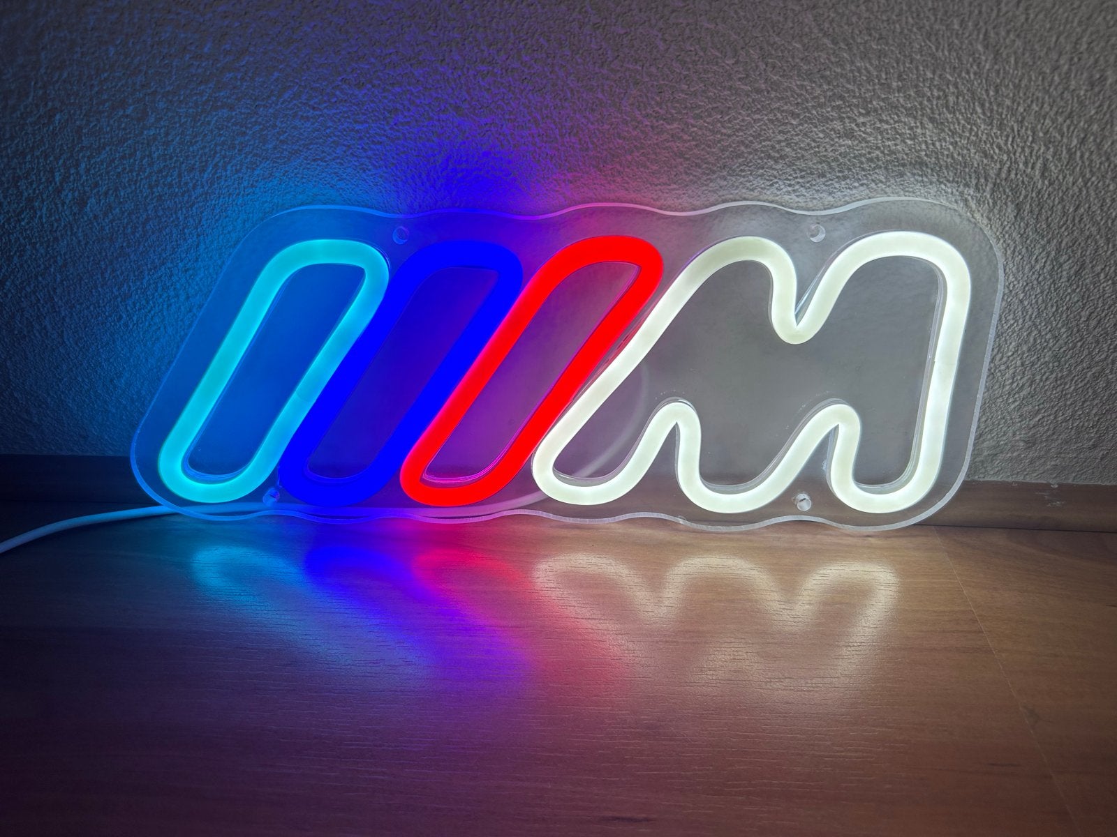 LED BMW M Licht Muur Decoratie - Neon Stijl, Ophalen of Verzenden, Nieuw