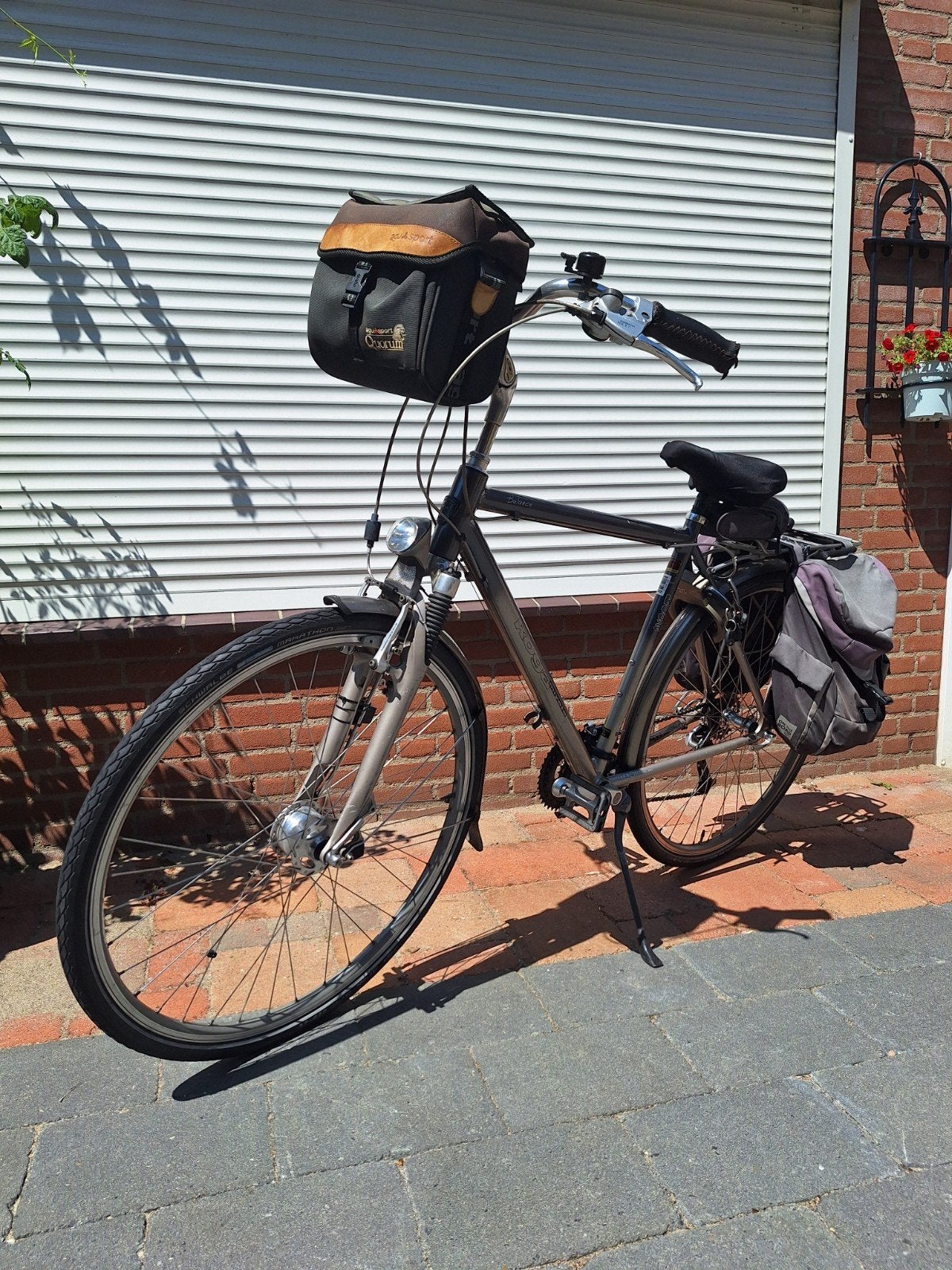 Koga Miyata Balance herenfiets - Comfortabel en compleet, Gebruikt, Velgrem, Versnellingen, 57 tot 61 cm