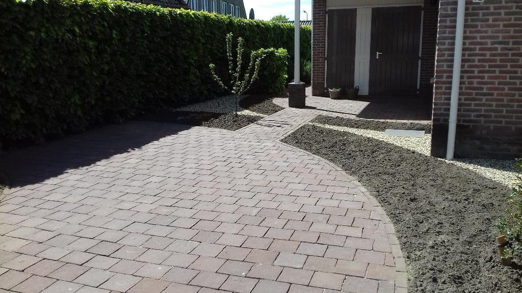 Bijzonder mooie antieke gebakken tegels 20x20x6,5 cm., Gebruikt, Keramiek, DeStenenMan, 10 m² of meer