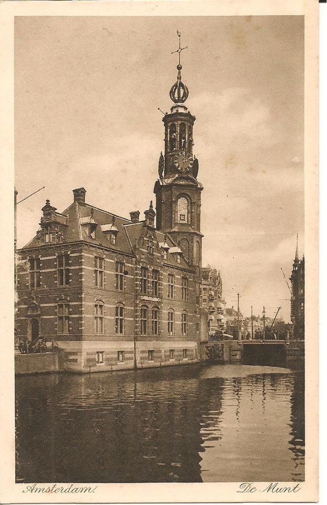 Amsterdam De Munt., Verzamelen, Ophalen of Verzenden, Voor 1920, Ongelopen, Noord-Holland