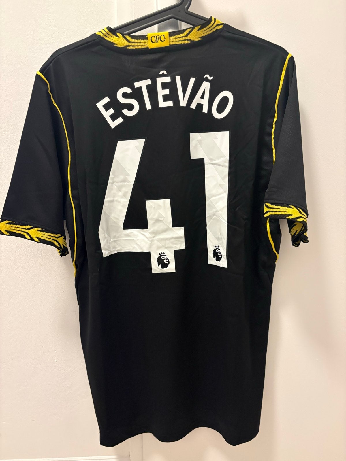 Nieuw Chelsea 2026/2027 Estevao 41 Nike Large Palmer Rogers, Maat 52/54 (L), Zwart, Nieuw, Ophalen of Verzenden