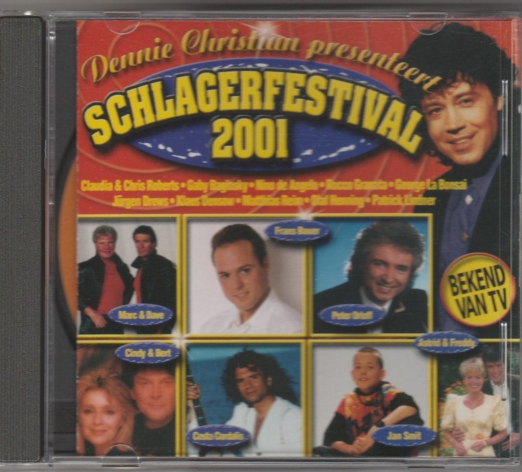 Cd 713 - dennie christian präsentiert: schlagerfestival 2001, Ophalen of Verzenden, Zo goed als nieuw, Nederlandstalig