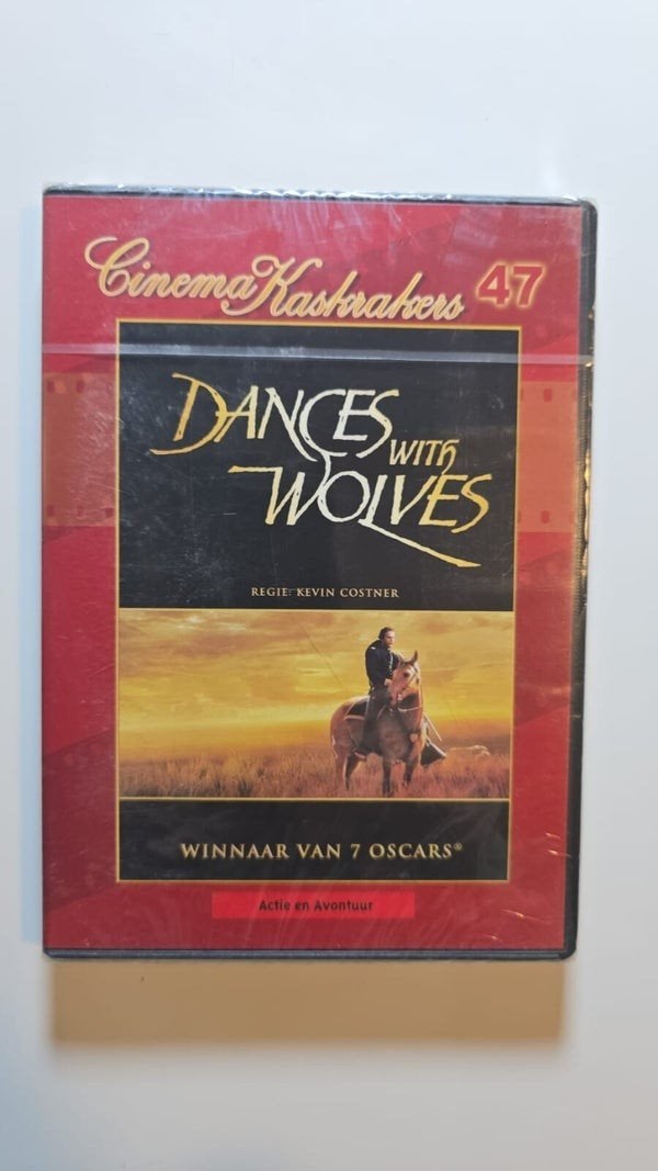 DANCES WITH WOLVES (IN SEAL) (DVD), Vanaf 16 jaar, Verzenden, Zo goed als nieuw
