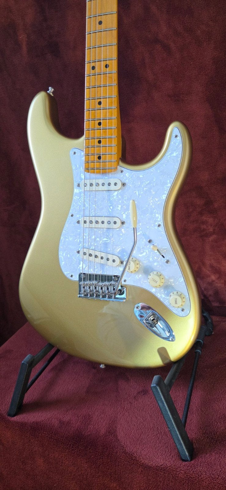 Fender Lincoln Brewster signature Stratocas en Tokai Japan., Ophalen, Zo goed als nieuw, Solid body, Fender
