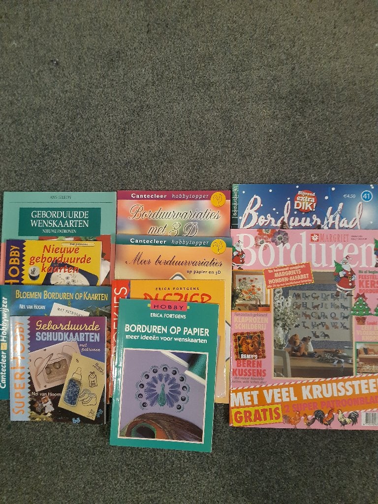 Borduur  patronen, Ophalen of Verzenden, Zo goed als nieuw, Handborduren, Patroon