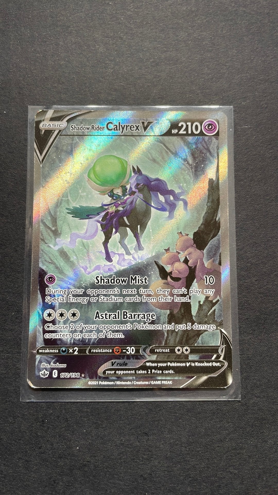 172/198 shadow rider calyrex v, Ophalen of Verzenden, Zo goed als nieuw