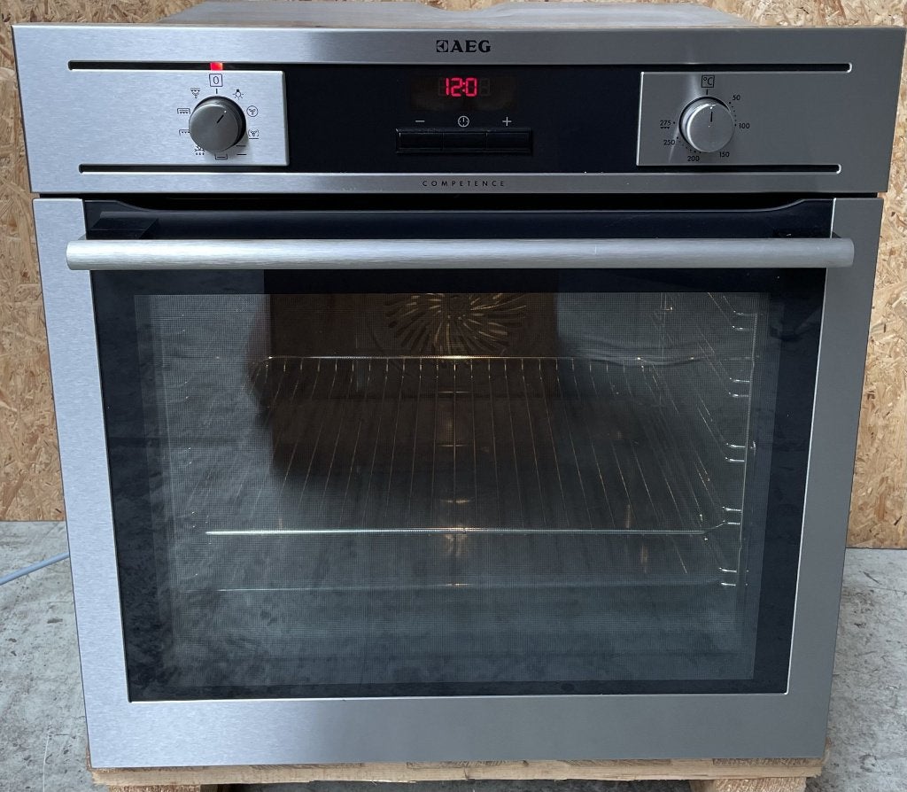Heteluchtoven met grill AEG BE4003001M, Ophalen of Verzenden, Inbouw, 55 tot 60 cm, 45 tot 60 cm