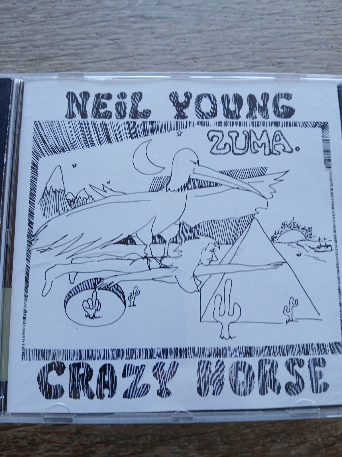 CD Neil Young - Zuma, Ophalen of Verzenden, Zo goed als nieuw, Poprock