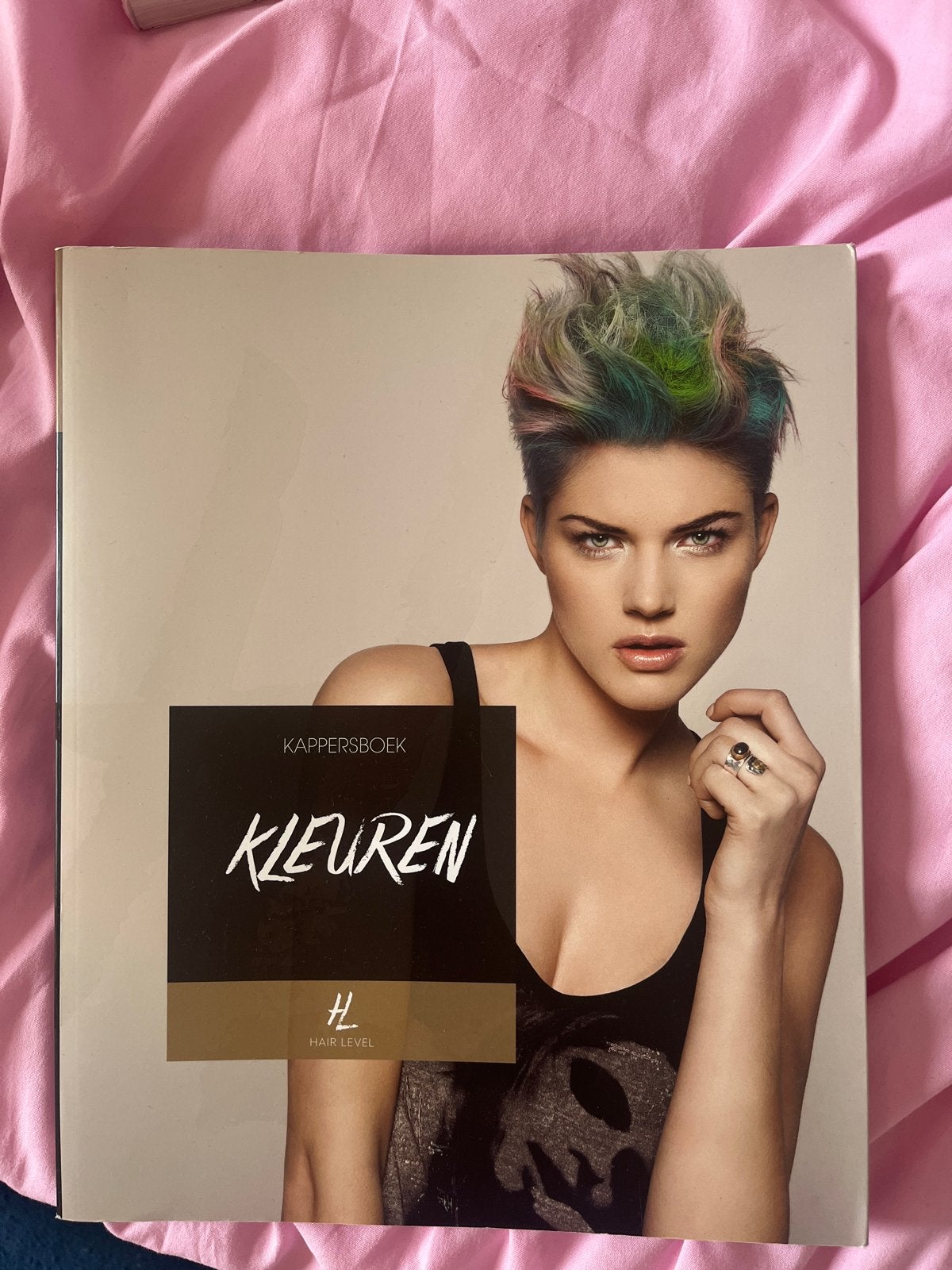 Kappersboek Kleuren - Hair Level, Ophalen of Verzenden, Alpha, Zo goed als nieuw, MBO