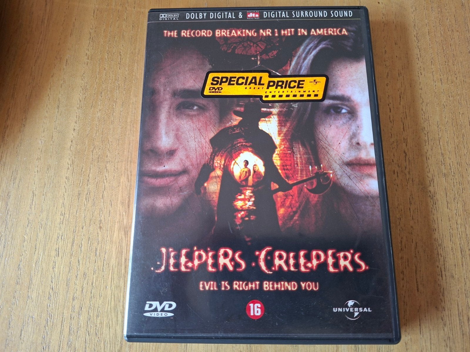 Jeepers Creepers, Cd's en Dvd's, Alle leeftijden, Ophalen of Verzenden, Zo goed als nieuw, Overige genres