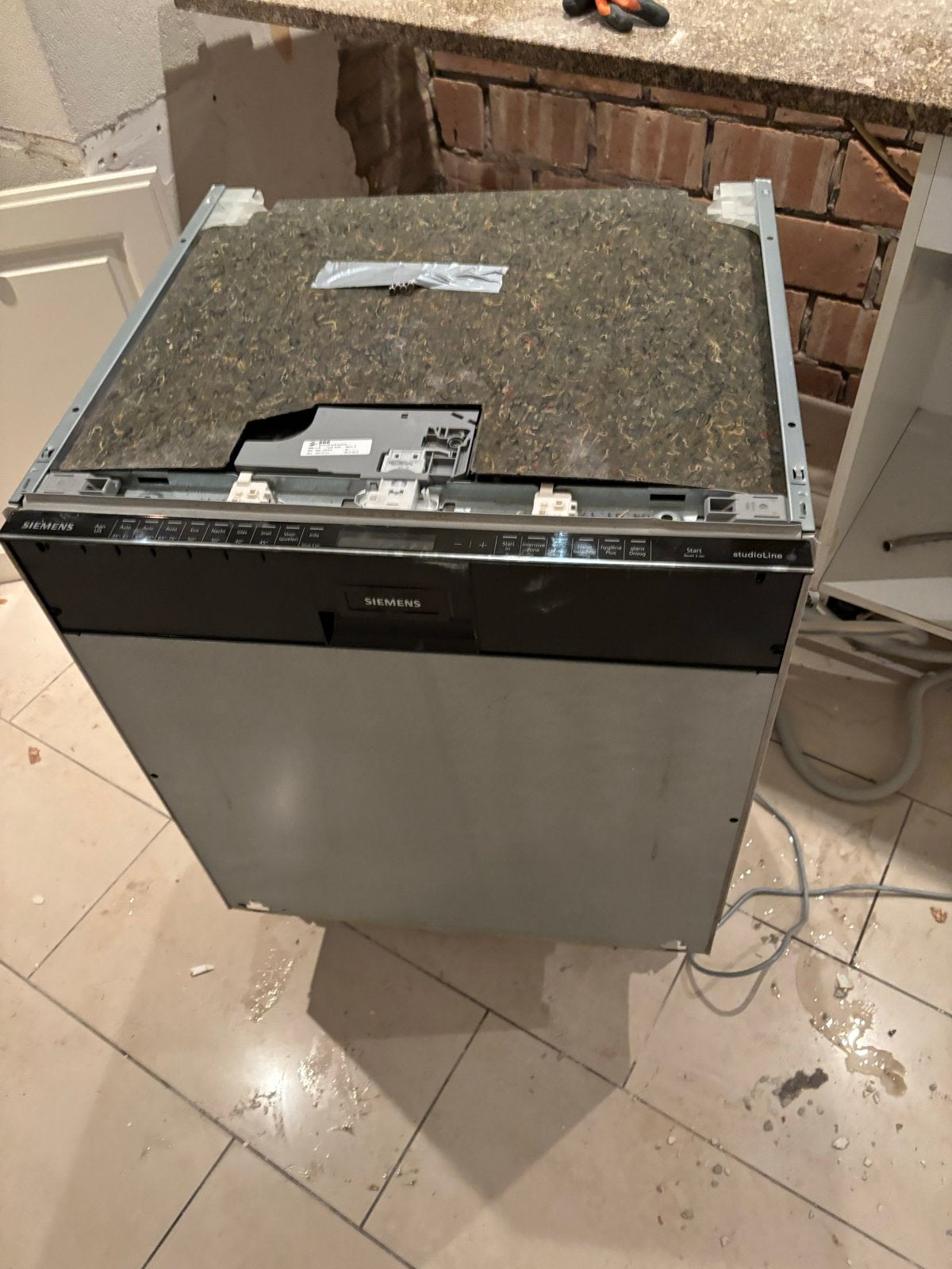Siemens studioLine vaatwasser, Witgoed en Apparatuur, Ophalen, Gebruikt, 60 cm of meer, Eco programma