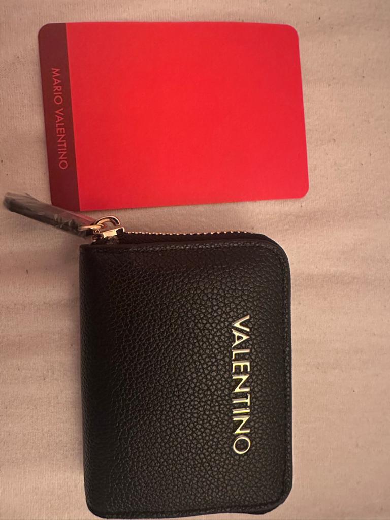 Mario Valentino Zwarte Portemonnee - Nieuw, Overige merken, Zwart, Nieuw, Ophalen of Verzenden