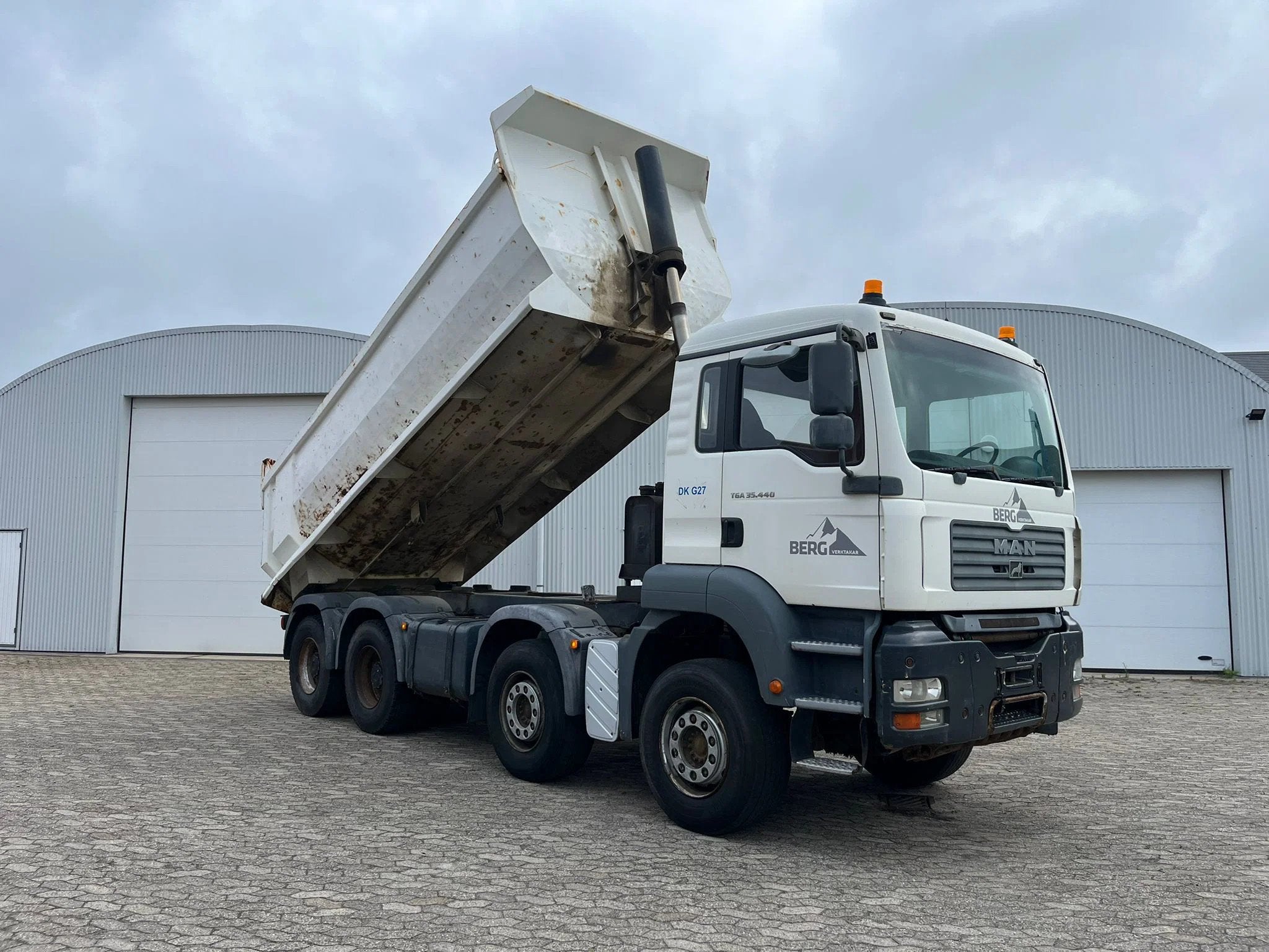 MAN TGA 35.440 TGA.35.440 (bj 2007), Auto's, Automaat, Electronic Stability Program (ESP), Wit, Bedrijf