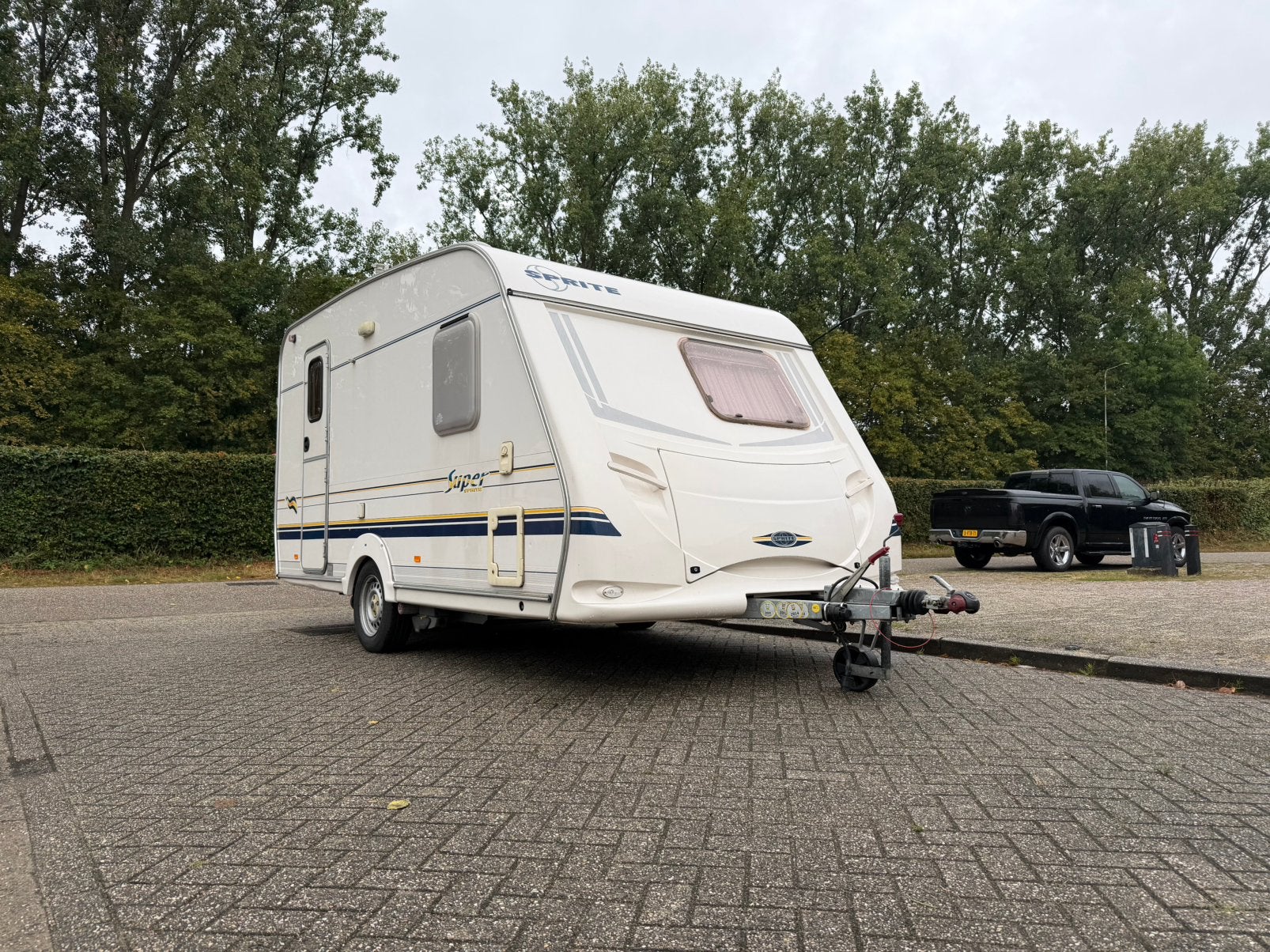 Sprite Super 410 TF 2002 mover voortent luifel fietsendrager, Caravans en Kamperen, Bedrijf, Treinzit, 750 - 1000 kg, 4 tot 5 meter