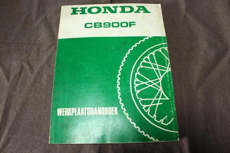 Honda CB900F motorfiets werkplaatshandboek manual CB 900 F, Motoren, Ophalen of Verzenden, Honda
