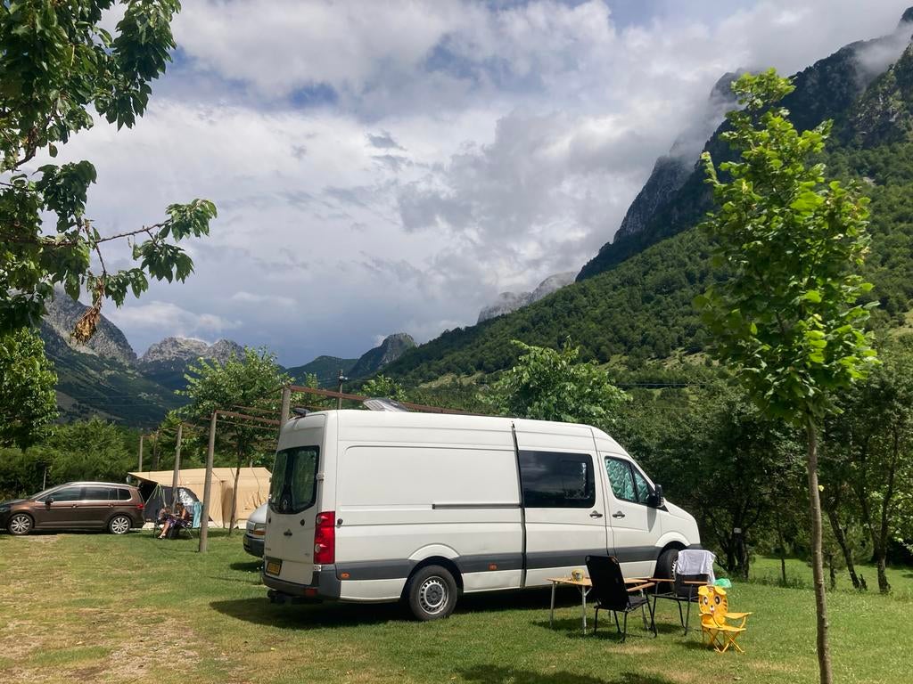 Volkswagen Crafter Camper L3H2 (2016) - 4 zit/slaapplaatsen, Caravans en Kamperen, Buscamper of Camperbus, Volkswagen, Particulier